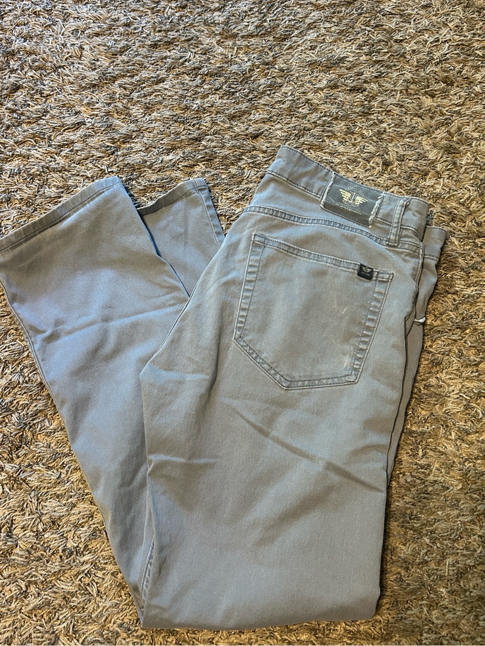 Dockers Men's Gray Straight Leg Jeans